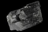 Terminated Black Tourmaline (Schorl) Crystal - Madagascar #174113-1